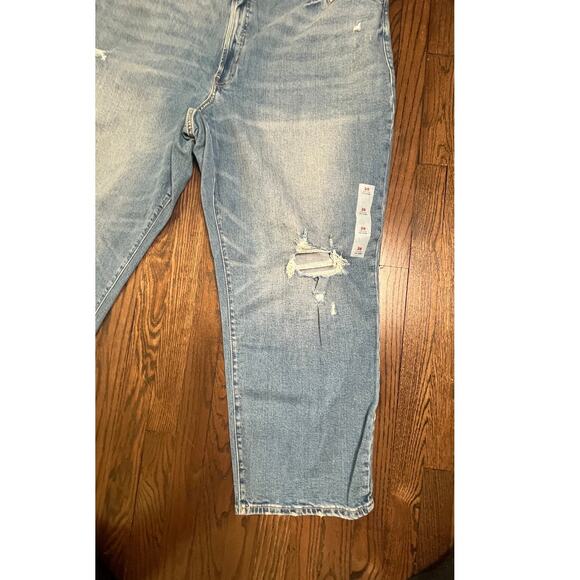 Old Navy O.G. Loose High Rise Jeans  Size 28 - Picture 3 of 6
